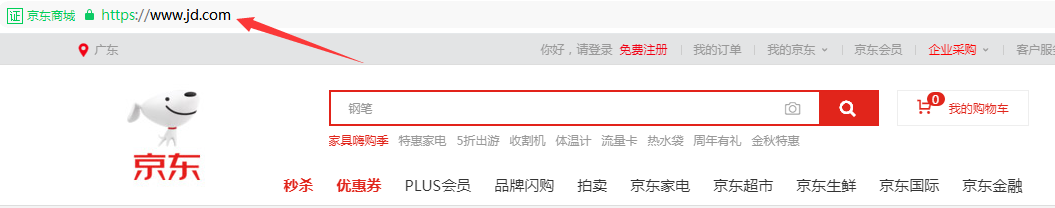 京东域名